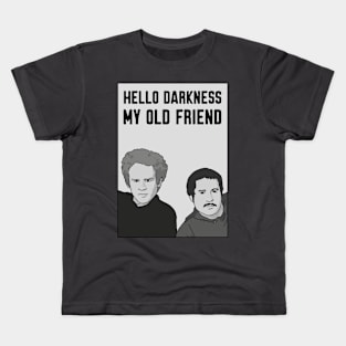 Hello Darkness My Old Friend, Simon and Garfunkel, Paul Simon, Art Garfunkel, Funny Kids T-Shirt